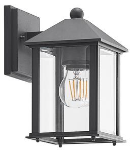 Lampade da esterno Lindby, Giavanna, dimmerabile, Nero, Balcone, Vetro, Moderno