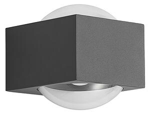 Almos LED Up/Down Applique da Parete da Esterno Grigio Scuro