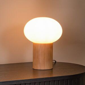 Lucide Lampada da tavolo Birtle, Legno chiaro, Soggiorno / Sala da pranzo, Legno, Lampada da tavolo