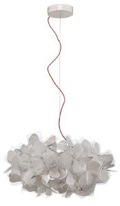 Lampada a sospensione Slamp, Clizia Mama Non Mama, dimmerabile, Bianco, Soggiorno, Plastica, Design