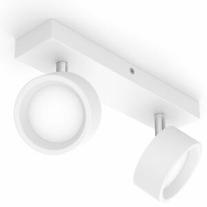 Plafoniera Philips, Bracia, Bianco, Soggiorno, Metallo, Moderno