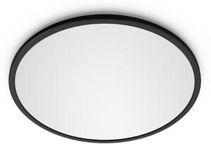 Plafoniera Philips, Superslim, dimmerabile, Nero, Bagno, Metallo