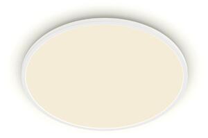 Plafoniera Philips, Superslim, dimmerabile, Bianco, Bagno, Metallo