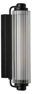 Applique da parete Nordlux, Nimal Double, dimmerabile, Nero, Bagno, Plastica