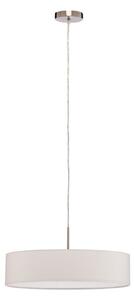 Lampada a sospensione Lindby, Sebatin, dimmerabile, Beige, Cucina, Tessuto / Tessile, Moderno