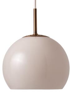 Lampada a sospensione FRANDSEN, Ball, dimmerabile, Grigio, Sala da pranzo, Vetro