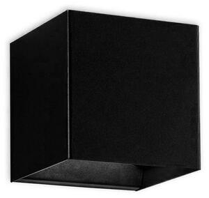 Applique da parete Lodes, Nero, Corridoio, Alluminio