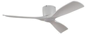Ventilatore da soffitto LED Lucande Smart Moneno, bianco, DC, Tuya Lucande, Moneno, dimmerabile, Bianco, Soggiorno, Metallo, Moderno