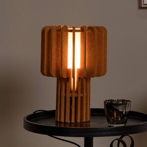 Lucide Lampada da tavolo Rollo, Terracotta, Soggiorno / Sala da pranzo, Tessuto / Stoffa / Seta, Lampada da tavolo