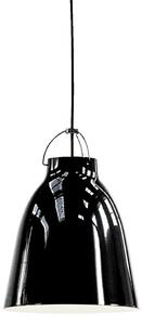 Lampada a sospensione FRITZ HANSEN, Caravaggio P2, dimmerabile, Nero, Soggiorno, Metallo, Design