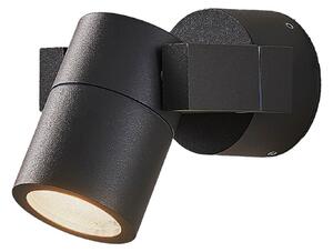 Lampade da esterno Lucande, Kavuna, dimmerabile, Nero, Balcone, Alluminio, Moderno