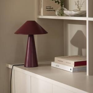 Globen Lighting Lampada da tavolo Cannes, Rosso, Soggiorno / Sala da pranzo, Metallo, Scandinavo, Lampada da tavolo