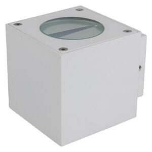 Lampade da esterno Lucande, JARNO, Bianco, Metallo, Moderno