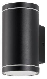 Lampade da esterno Lindby, Valtin, dimmerabile, Nero, Balcone, Acciaio inossidabile, Moderno