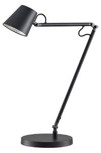 Lampade da tavolo Lucande, Tarris, dimmerabile, Nero, Studio / Ufficio, Metallo, Moderno