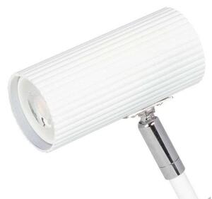Globen Lighting Lampada con morsetto Hubble, Bianco / Opale, Soggiorno / Sala da pranzo, Metallo, Design, Lampada con morsetto