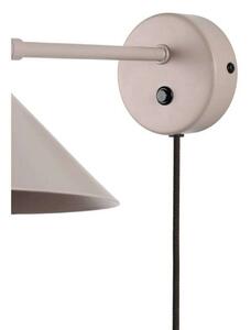 Globen Lighting Applique da parete Cannes, Crema / Ambra, Soggiorno / Sala da pranzo, Metallo, Scandinavo, Applique