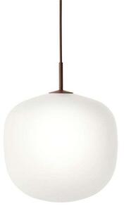 Lampada a sospensione Muuto, Rosso, Soggiorno, Vetro