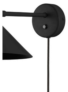 Globen Lighting Applique da parete Cannes, Nero, Soggiorno / Sala da pranzo, Metallo, Scandinavo, Applique