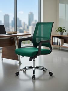 Sedia da ufficio ergonomica con altezza regolabile e braccioli