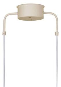 Globen Lighting Lampada a sospensione CURVE 5, dimmerabile, Crema / Ambra, Soggiorno / Sala da pranzo, Metallo, Vintage, Lampada a sospensione