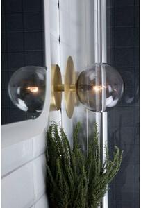 Globen Lighting Applique da parete ART DECO, dimmerabile, Ottone / Oro, Soggiorno / Sala da pranzo, Metallo, Design, Applique