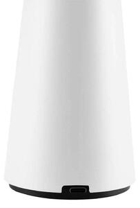 Globen Lighting Lampada da tavolo ricaricabile Cannes, bianca, 26 cm IP44 dimmerabile, Bianco / Opale, Soggiorno / Sala da pranzo, Plastica, Scandinavo