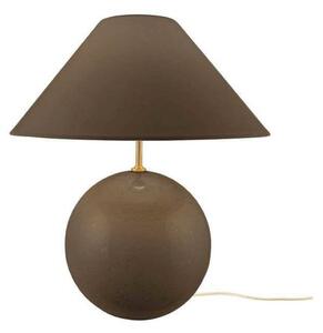 Globen Lighting Lampada da tavolo IRIS, Marrone / Ruggine, Soggiorno / Sala da pranzo, Tessuto / Stoffa / Seta, Vintage, Lampada da tavolo