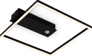 Briloner 3770-015 -LED plafoniera con sensore FRAME LED/14W/230V 3000K 32x30 cm nera