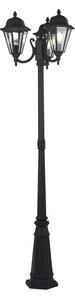 Lampada da esterno Edana 212 cm a 3 luci antracite E27 IP44