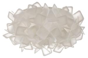 Plafoniera Slamp, Clizia, dimmerabile, Bianco, Soggiorno, Plastica, Design