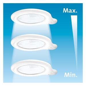 Extol - Lampada da tavolo dimmerabile a LED con lente d'ingrandimento LED/10W/230V bianca