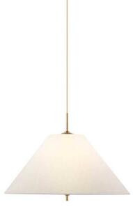 Globen Lighting Lampada a sospensione IRIS, dimmerabile, Crema / Ambra, Soggiorno / Sala da pranzo, Tessuto / Stoffa / Seta, Vintage, Lampada a sospensione