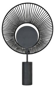 Lampade da tavolo Forestier, Oyster, Nero, Soggiorno, Metallo, Design