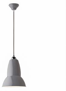 Lampada a sospensione Anglepoise, Original 1227 Midi, dimmerabile, Grigio, Soggiorno, Metallo, Design