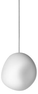 Lampada a sospensione Foscarini, Hoba Piccola, dimmerabile, Bianco, Soggiorno, Vetro, Design