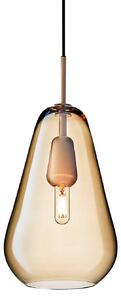 Lampada a sospensione Nuura Aps, Anoli 1, dimmerabile, Dorato / Ottone, Soggiorno, Vetro, Design