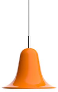 Lampada a sospensione Verpan, Pantop, dimmerabile, Arancione, Soggiorno, Metallo, Design