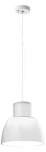 Lampada a sospensione Nemo Lighting, Lorosae, dimmerabile, Bianco, Soggiorno, Vetro