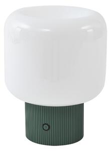 Lampade da tavolo Lucande, Katrin Palme, dimmerabile, Verde, Soggiorno, Vetro, Moderno