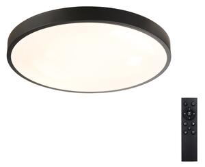 Brilagi - Lampada LED dimmerabile GLASS POOL DOUBLE LED/48W/230V 40 cm nera + telecomando