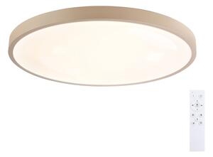 Brilagi - Lampada dimmerabile GLASS POOL DOUBLE LED/80W/230V 60 cm beige + telecomando