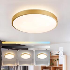 Brilagi - Lampada LED dimmerabile GLASS POOL DOUBLE LED/60W/230V 50 cm dorata + telecomando