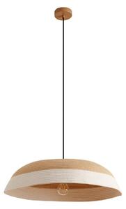 Lampada a sospensione Lindby, Caliva, Beige, Sala da pranzo, Tessuto / Tessile, Moderno