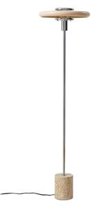 Lampada da terra Lindby, Branford, Beige, Soggiorno, Metallo, Vintage