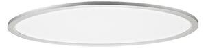 Plafoniera LED Rabalux TALEB, argento, forma ovale, dimensioni 40/60 cm, altezza 5 cm, inclusa telecomando, con funzione notturna