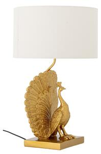 Lampade da tavolo Bloomingville, Peacock, Dorato / Ottone, Soggiorno, Plastica