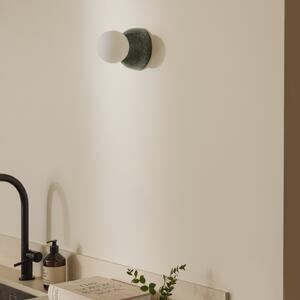 Applique da parete Globen Lighting, Torrano, dimmerabile, Verde, Soggiorno, Vetro, Design