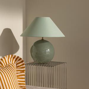 Lampade da tavolo Globen Lighting, IRIS, Verde, Soggiorno, Tessuto / Tessile, Design
