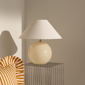Lampade da tavolo Globen Lighting, IRIS, Beige, Soggiorno, Tessuto / Tessile, Design
